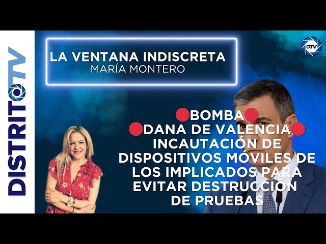 🔴DANA VALENCIA🔴INCAUTADOS LOS MÓVILES de los implicados para evitar destrucción de pruebas