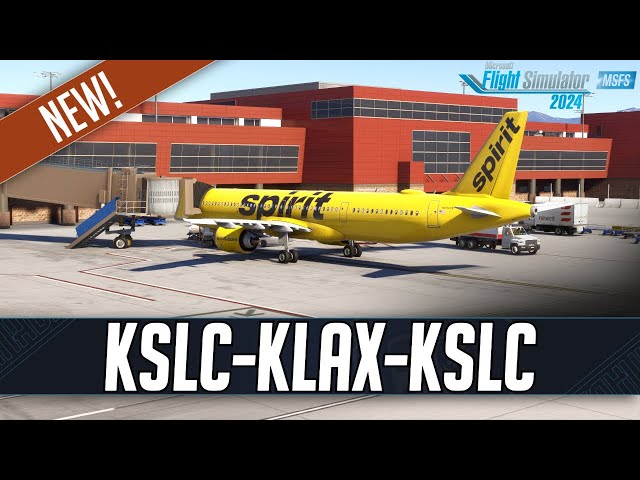 MSFS 2024 | *FIRST LOOK* iniBuilds A321neo + Career Mode | Real World Sim Pilot | Salt Lake to LAX