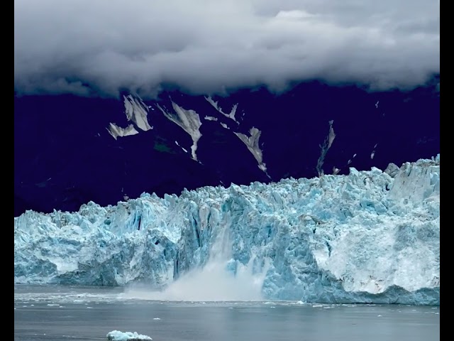 Disenchantment Bay⁩ - 200' High Hubbard Glacier - Calving - 2022-08-31