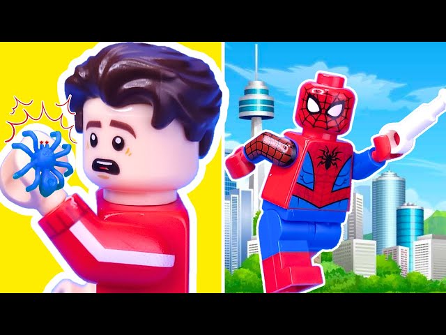 I Built Spider-Man's Life Story in Lego...