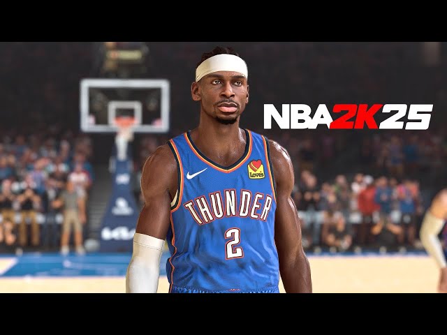 NBA 2K25 | SGA | GRIZZLIES vs THUNDER | FULL CONCEPT GAMEPLAY | K4RL