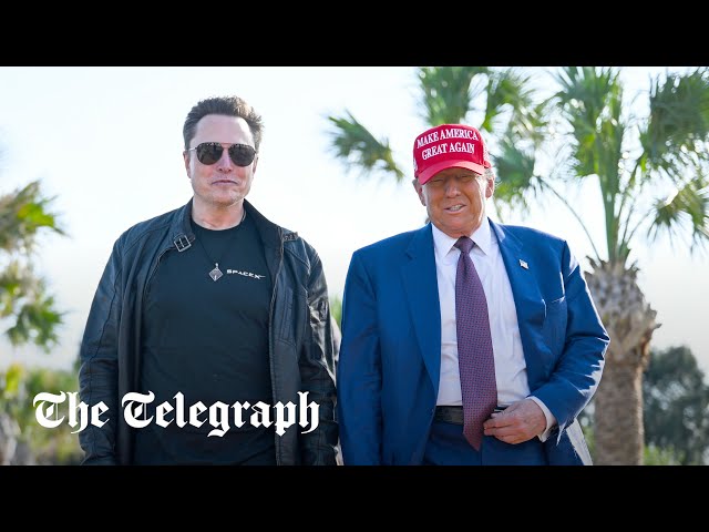 In full: Trump watches SpaceX's Starship launch with Elon Musk