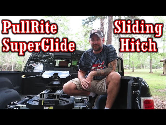 Pullrite Superglide Fifth Wheel Hitch (How it works)