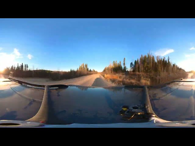 Back road logging highway 360 video