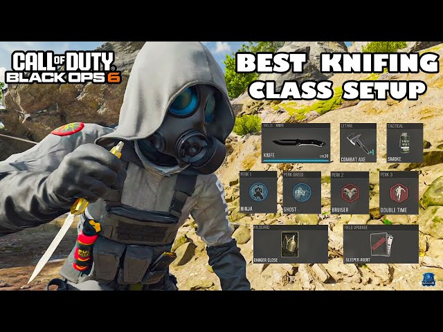 BEST KNIFING CLASS SETUP in Black Ops 6 (HOW TO KNIFE IN BO6)