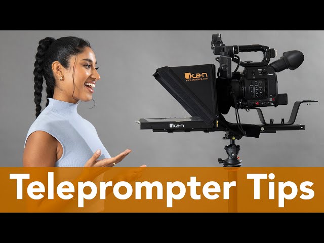 9 Tips On How To Use A Teleprompter #Teleprompter #HowTo #TeleprompterTips