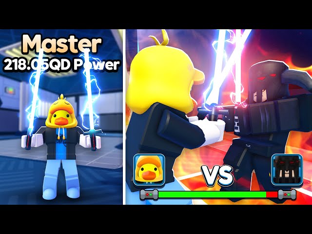 I Upgraded From Noob to MASTER in Light Saber Simulator Roblox!