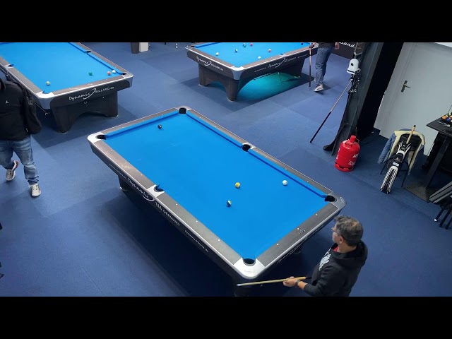 Bartlomiej Kaznowski vs Alex Lagos Dienstagsturnier Billardfreunde Bremen 10-Ball 19.11.2024