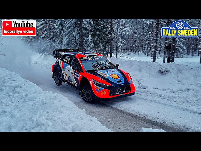 rallye de Suède 2024 - full snow - fullattack - WRC - rally Sweden 2024