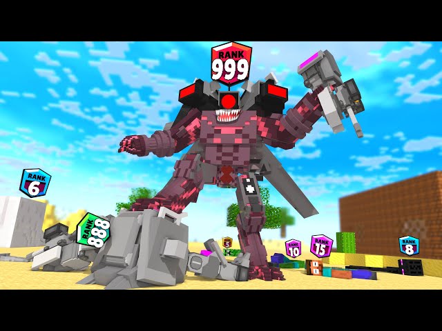 Titan Camera Man nổi điên, Monster gặp nguy hiểm | Minecraft Animation