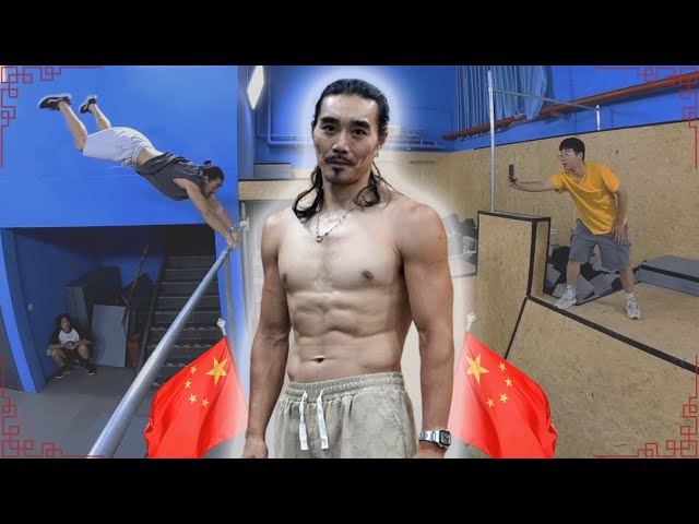 China's 43 year old Parkour God.