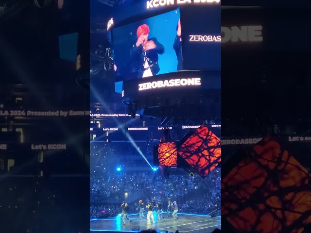 KCON LA 2024 - ZEROBASEONE (ZB1) - MCountDown Stage @CryptoArena 20240726