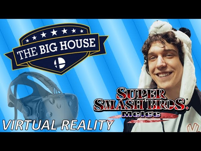 Big House 7 Virtual Reality - Plup Defeats Armada! - Smash Melee VR