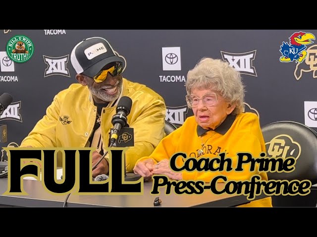 Celebrating Peggy's B-Day, and Preparing For Kansas: FULL Coach Prime Press Conference