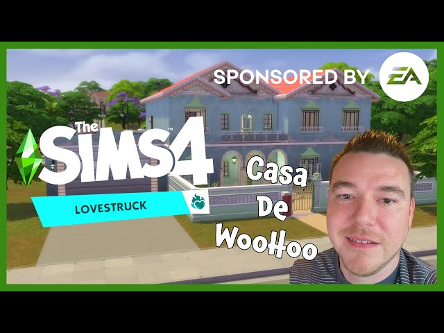 Casa De WooHoo - Sims 4 Lovestruck Speedbuild - #EASponsored