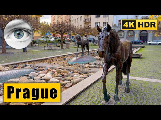 Prague 4k Walking Tour at Praha 6, Hradčany, Bubeneč and Dejvice 🇨🇿 Czech Republic HDR ASMR