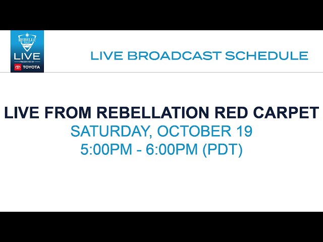 2024 Rebelle Rally LIVE Presented by Toyota | REBELLATION RED CARPET