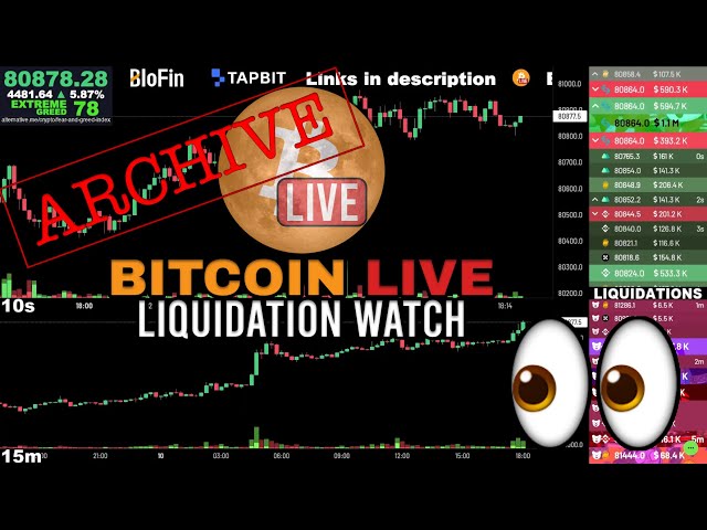 [ARCHIVE] Bitcoin Liquidation Watch Livestream Nov 9 Overnight 2024