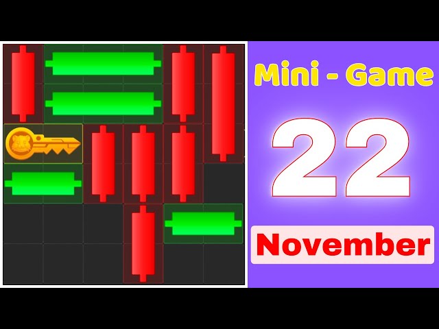 22nd November Hamster Kombat Daily Mini-Game Puzzle Solved #hamstercombat #minigame #minipuzzle