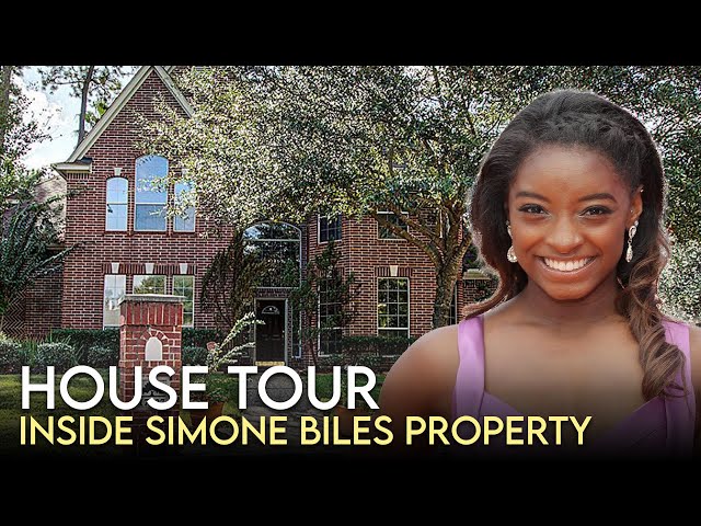 Simone Biles | House Tour | Her $2 Million Texas Mansion