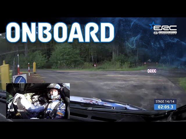 FULL ONBOARD - SS14 Armstrong/Treacy | ERC Rally Silesia 2024