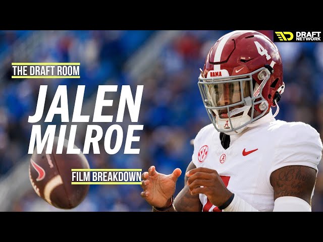 Jalen Milroe Film Breakdown | The Draft Room