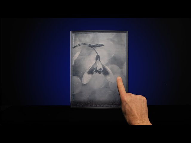 Touchable Bokeh - 3D Printed Wet Plates