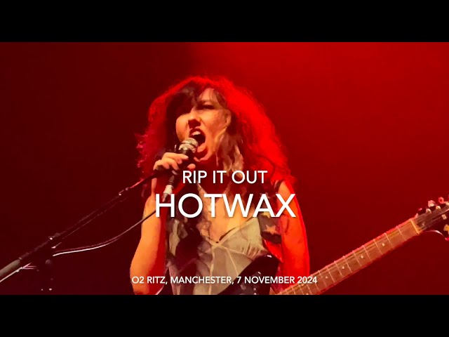 HotWax - Rip It Out - Live 4k @ O2 Ritz, Manchester, 7 November 2024