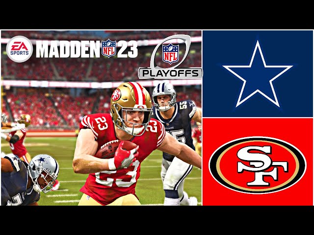 49ers vs. Cowboys NFL Divisional Playoffs Simulation | Madden 23 Gameplay PS5