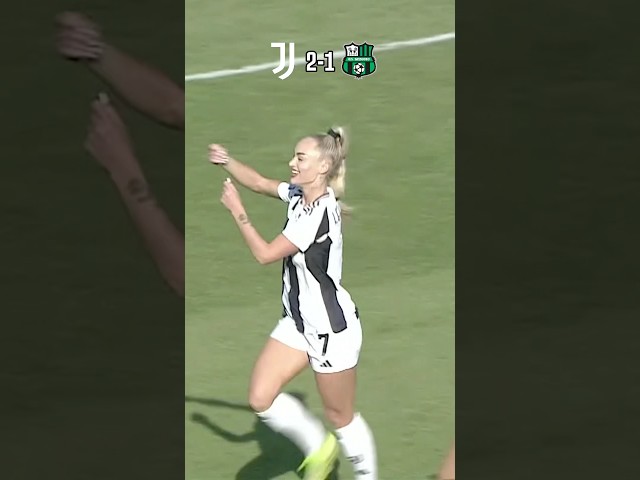 All Goals Juventus Women 2-2 Sassuolo ⚽️ #juventuswomen #goals #shorts