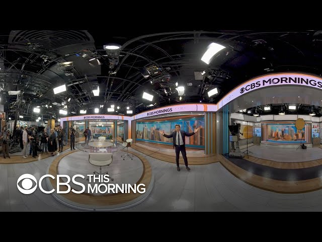 Tour the new "CBS Mornings" studio in Times Square