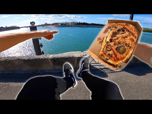 I HAVE TO BRING BACK THIS PIZZA ON TIME (Epic Parkour POV)