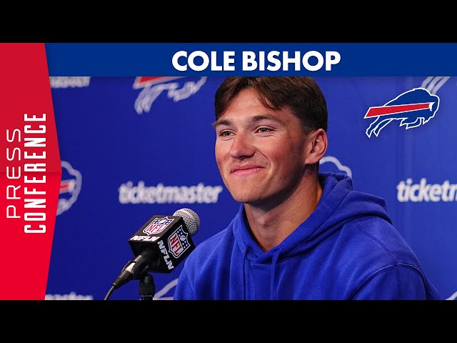 Cole Bishop: "I Was Hoping It Was Buffalo" | Buffalo Bills