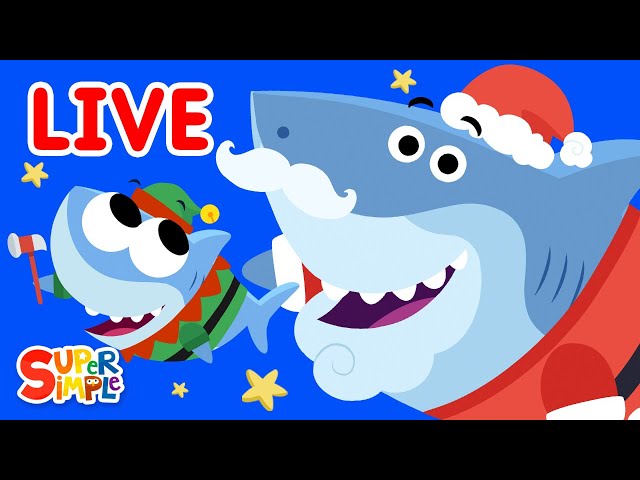 🔴 Super Simple Songs Christmas Livestream 🎄 | Kids Holiday Songs | Super Simple Songs