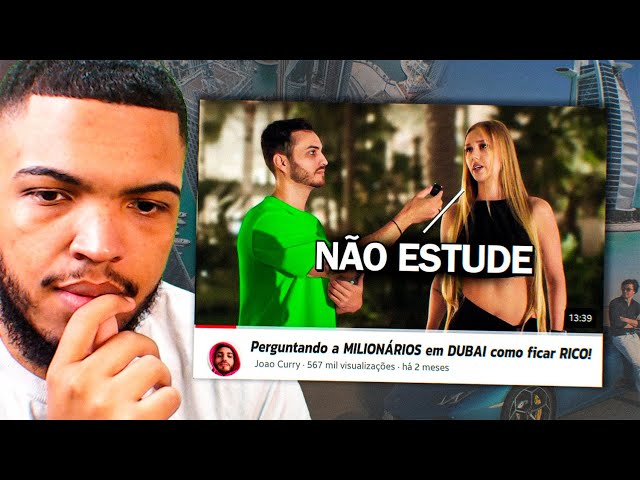 Perguntando para MILIONÁRIOS em DUBAI como ficar RICO! | Cortes do Jotaplays