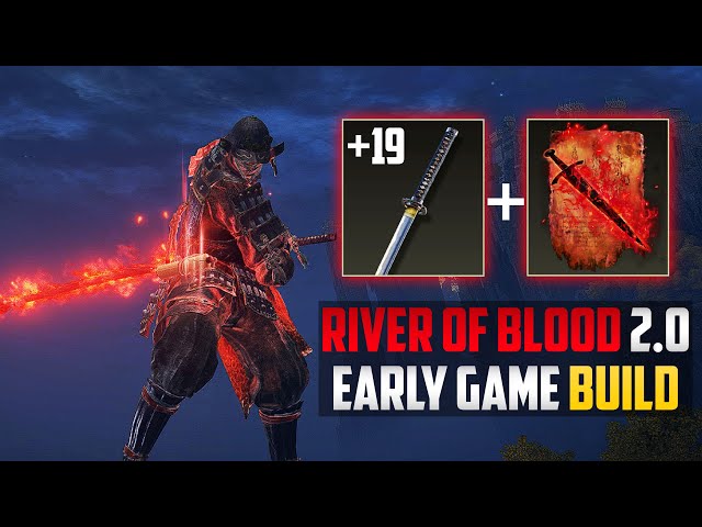 This is Rivers of Blood 2.0 Build | Elden Ring Build | Elden Ring Dlc Build | Nagakiba Bleed Build