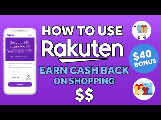 🛍️ How to Use RAKUTEN to Earn Cash Back on Shopping in 2024 🤑 + Get a Sign Up BONUS