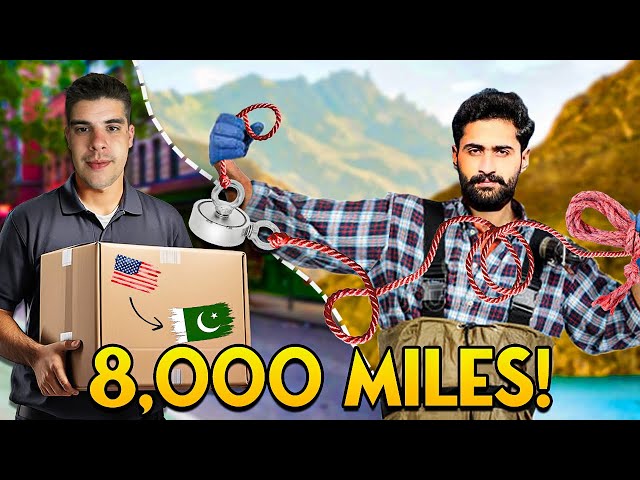 I Sent Magnet Fishing 8,000 Miles To Pakistan!