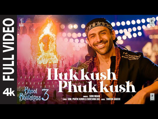 Bhool Bhulaiyaa 3: Hukkush Phukkush (Full Video) Kartik Aaryan, Triptii, Sonu N, Tanishk | Bhushan K