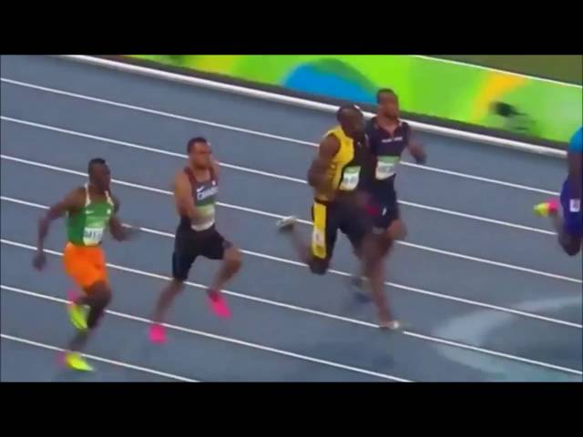 Usain Bolt Wins 100m final in Rio Olympics 2016