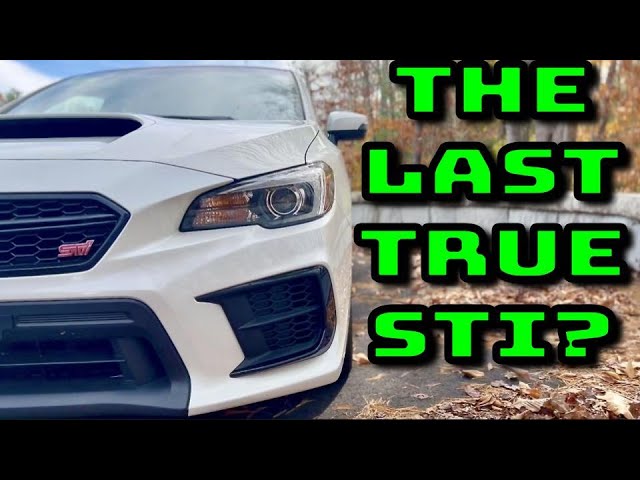 A Dying Breed - 2021 Subaru WRX STI Full Review