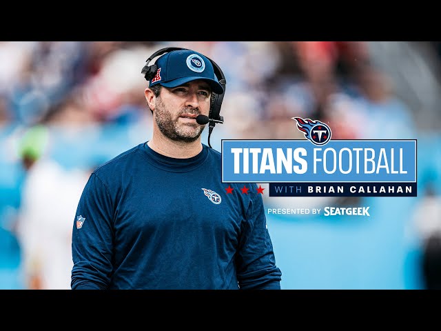 Recap of Week 9 Against the New England Patriots | Titans Football with Brian Callahan