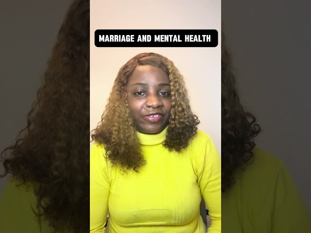 Marriage and Mental Health