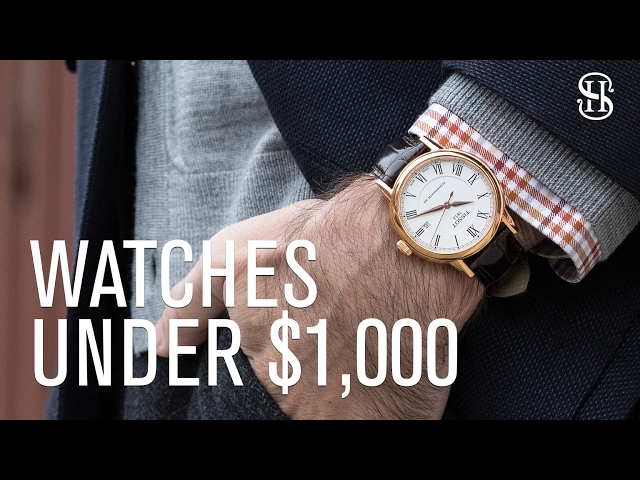 2 Watches Under $1,000: HSS On Time - He Spoke Style