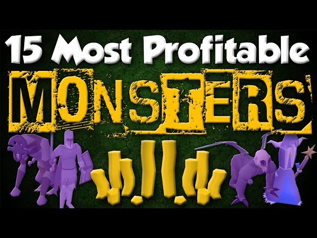 15 BEST Monsters for Money In OSRS