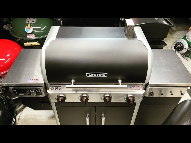 Lifetime Pellet / Gas Grill! Pellets and Gas at The Same Time? Take and Bake Pizza!