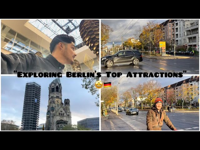 Wandering Through Berlin’s Iconic Streets 🇩🇪 || How to take Train Tickets || Funny