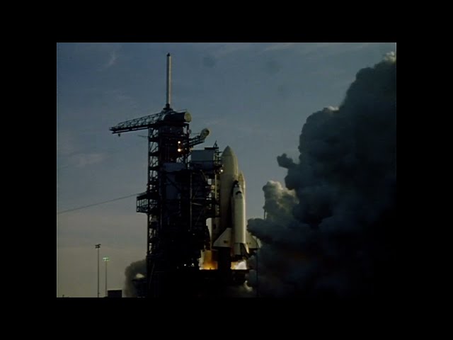 NASA Space Shuttle Columbia STS-1 Various Camera Angles