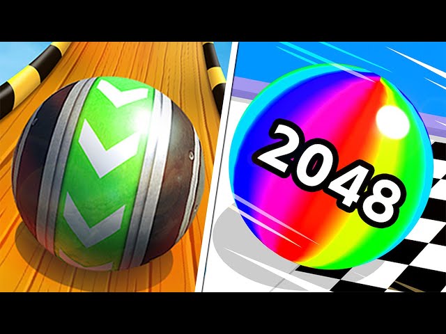 Sky Rolling Ball 3d | Ball Run 2048 - All Level Gameplay Android,iOS - BIG UPDATE