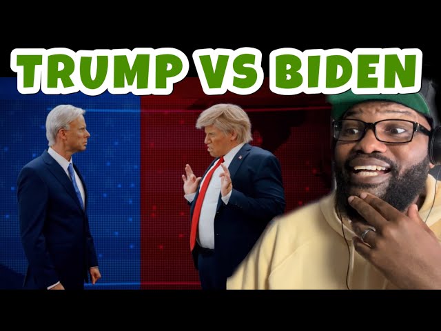 Donald Trump vs Joe Biden - Epic Rap Battles Of History  | REACTION